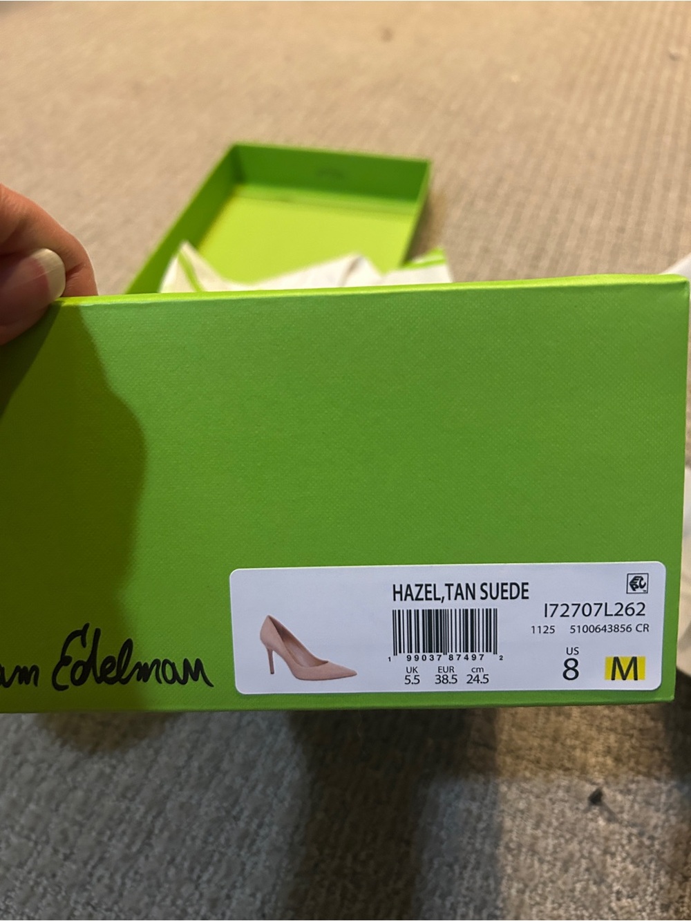 Sam Edelman Women's Hazel Pumps Size 8M (never worn) - Picture 3 of 7